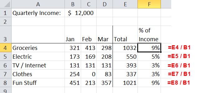 Tutorial Using Formulas In Microsoft Excel Introduction To Microsoft 6678