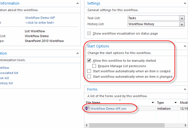 Workflow Initiation Form