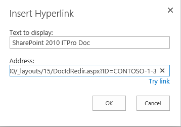 Linking Documents