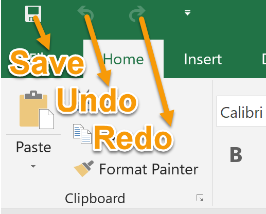Quick Access Toolbar