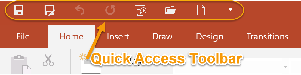 Quick Access Toolbar